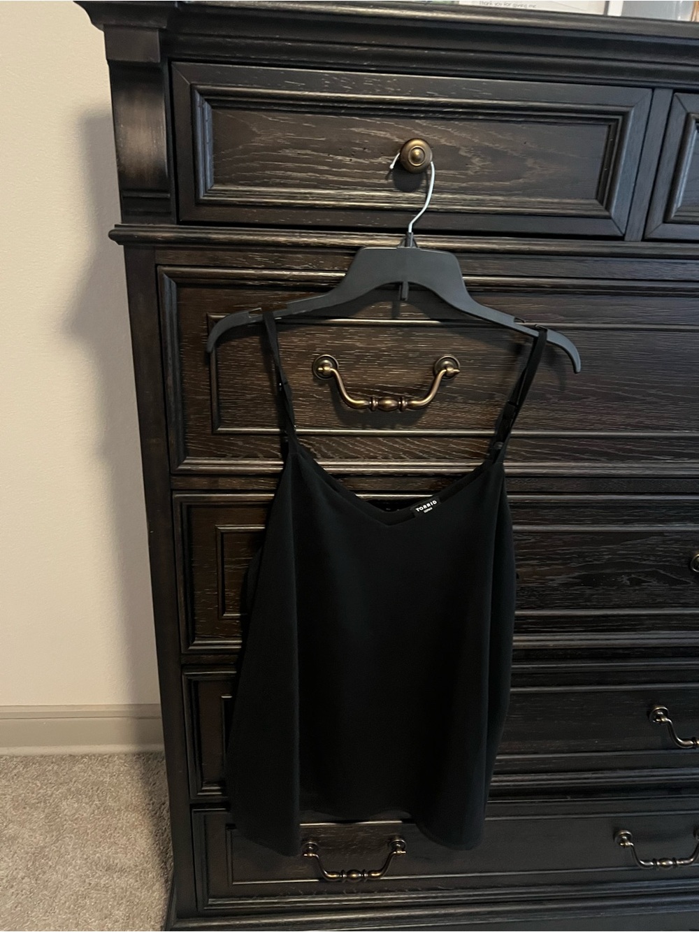 torrid Black V-Neck Spaghetti Strap Camisole